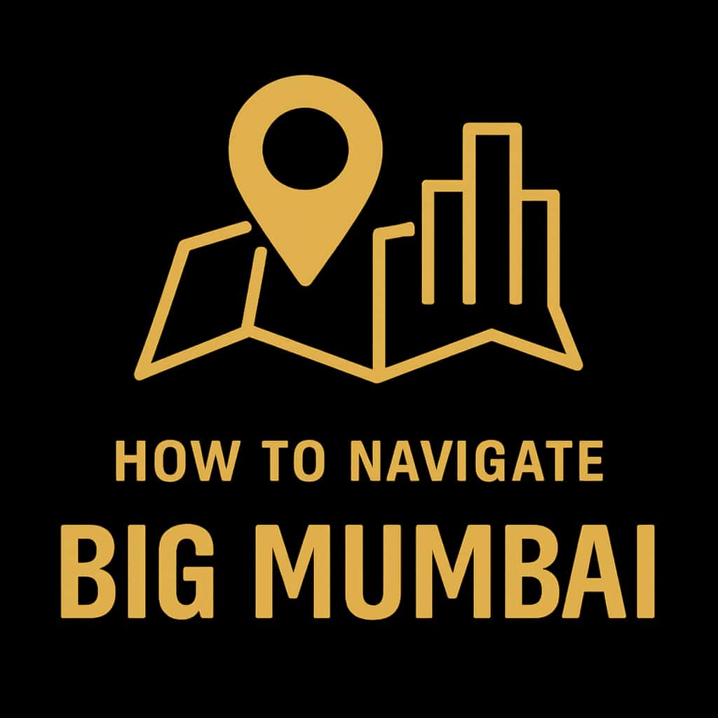 A badge symbolizing guidance for navigating Big Mumbai.