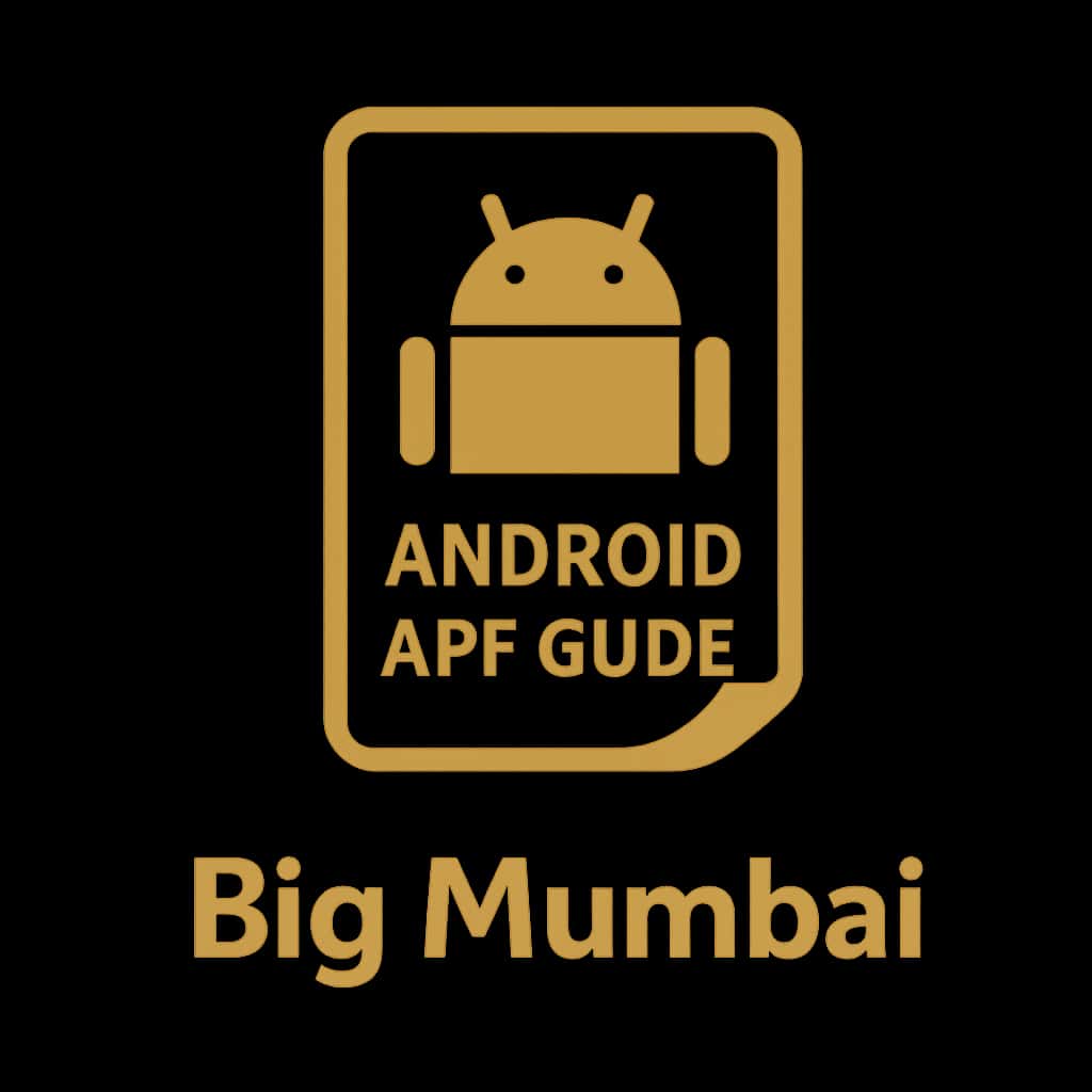 Icon illustrating the Big Mumbai Android App Guide.
