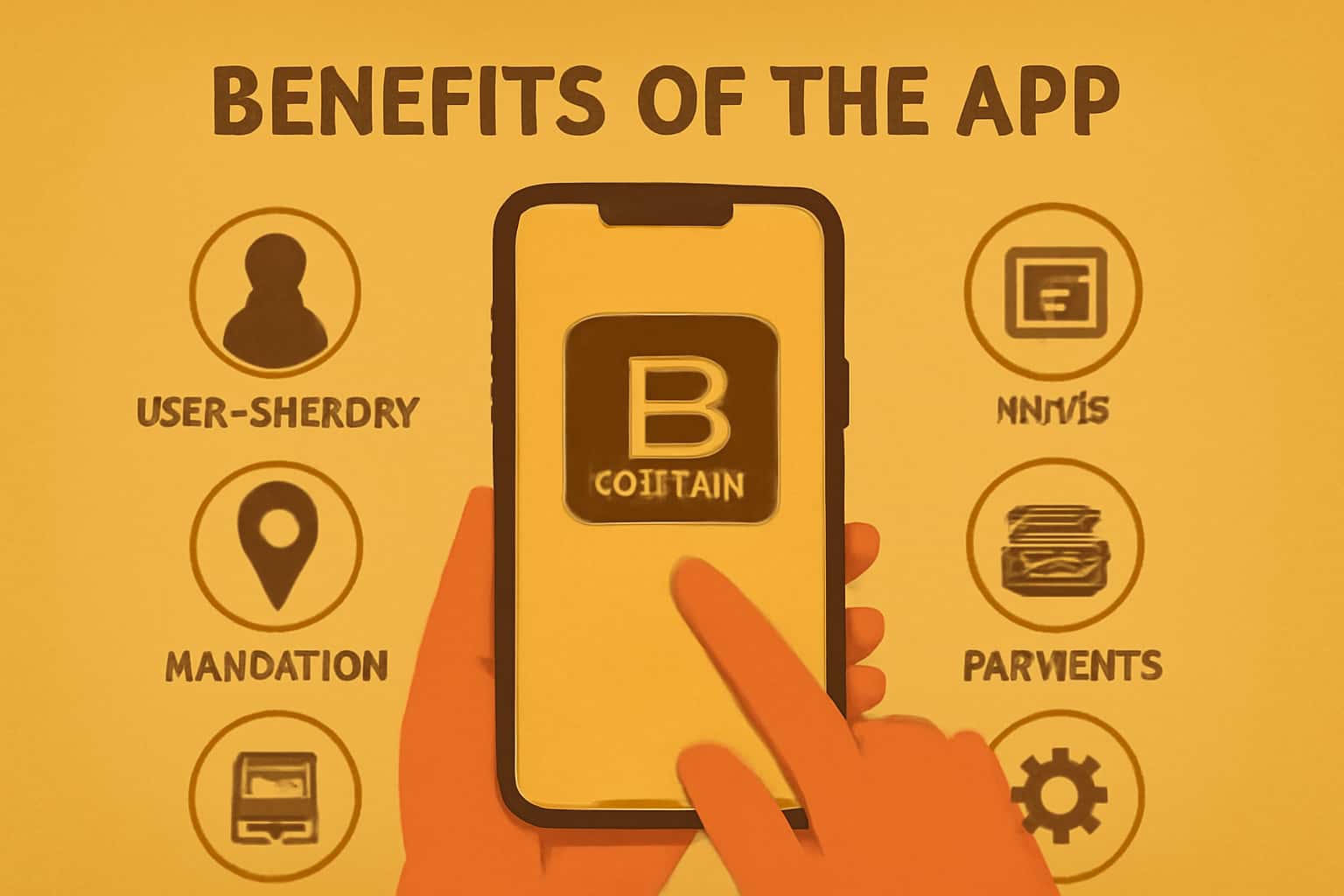 An illustrative scene depicting the benefits of the Big Mumbai App in a modern setting.